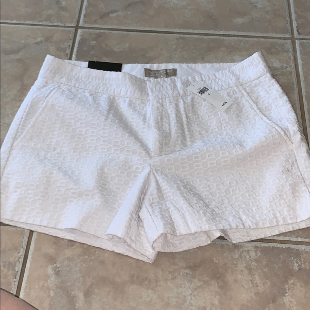 White Banana Republic Hampton Fit Shorts